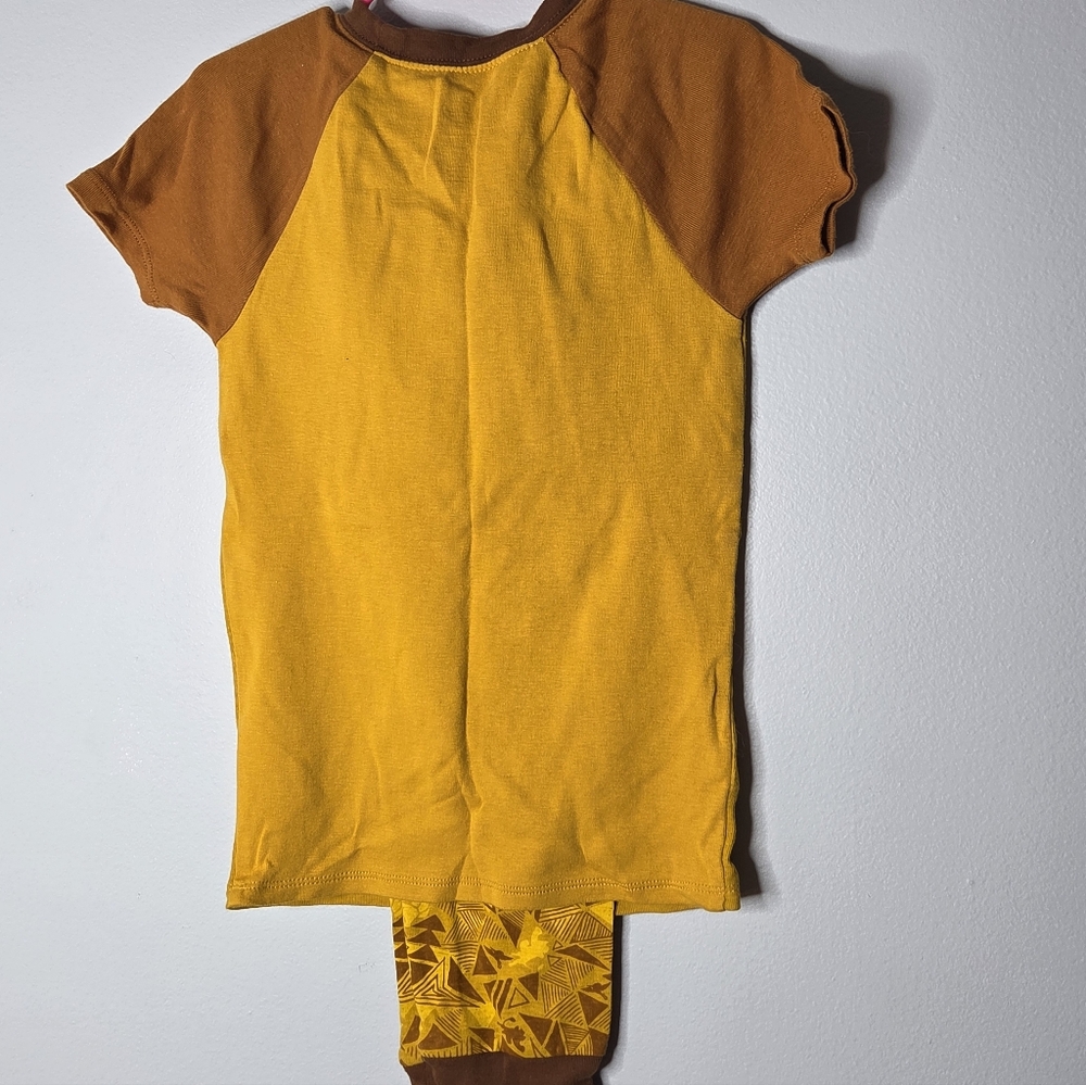 Disney Lion Character Kids Pajamas - Brown and Yellow - Picture 2 of 4